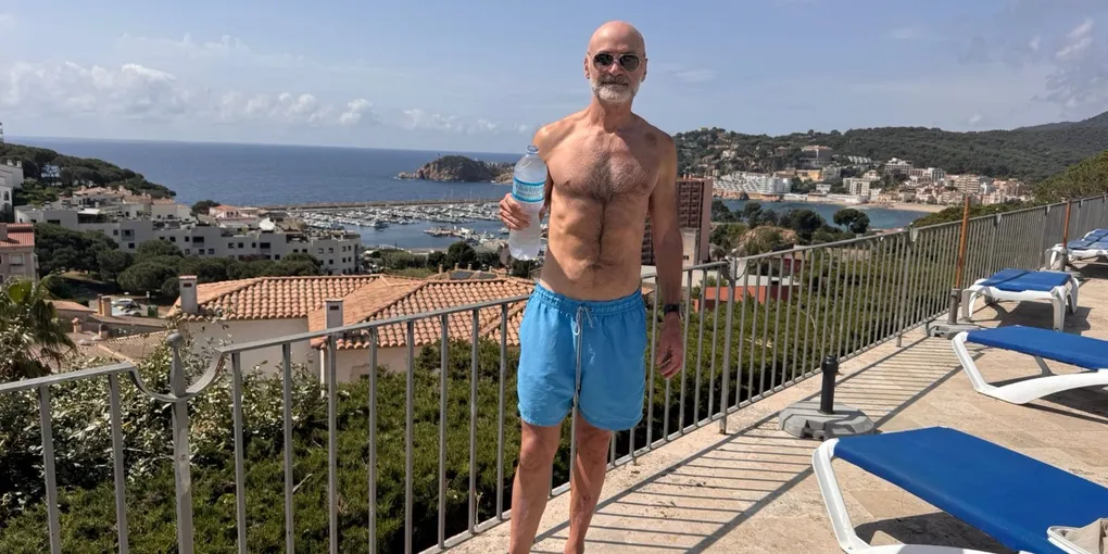 Neil outdoors in Spain during a multi-day water fast
